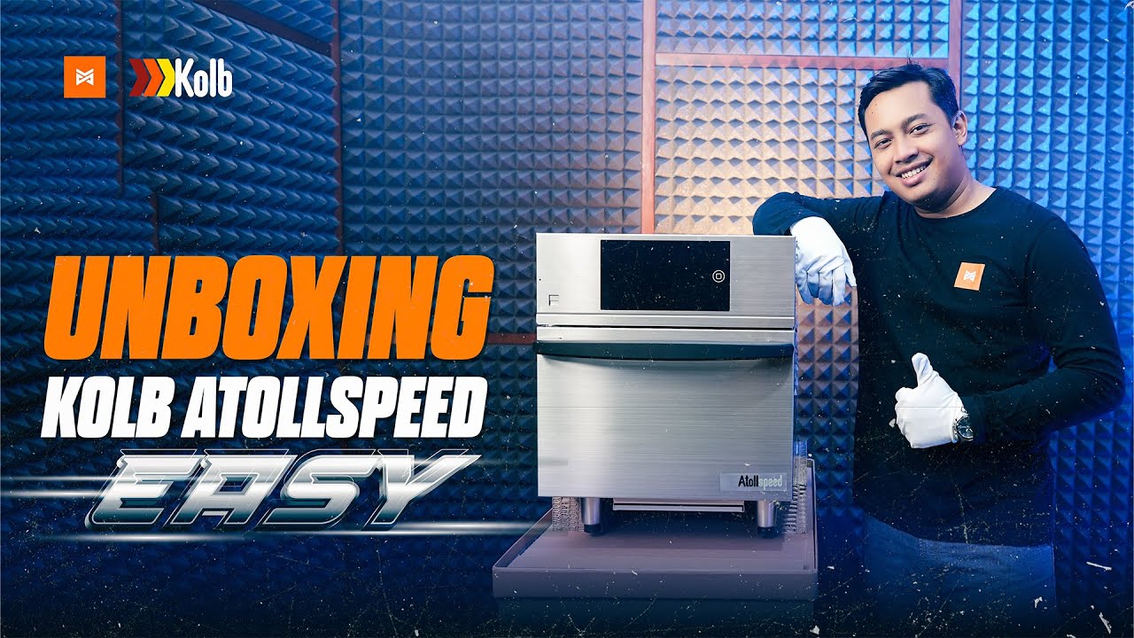 UNBOXING Kolb Atollspeed Easy | Speed Oven Rekomendasi Untuk Restoran & Usaha Bakery Anda