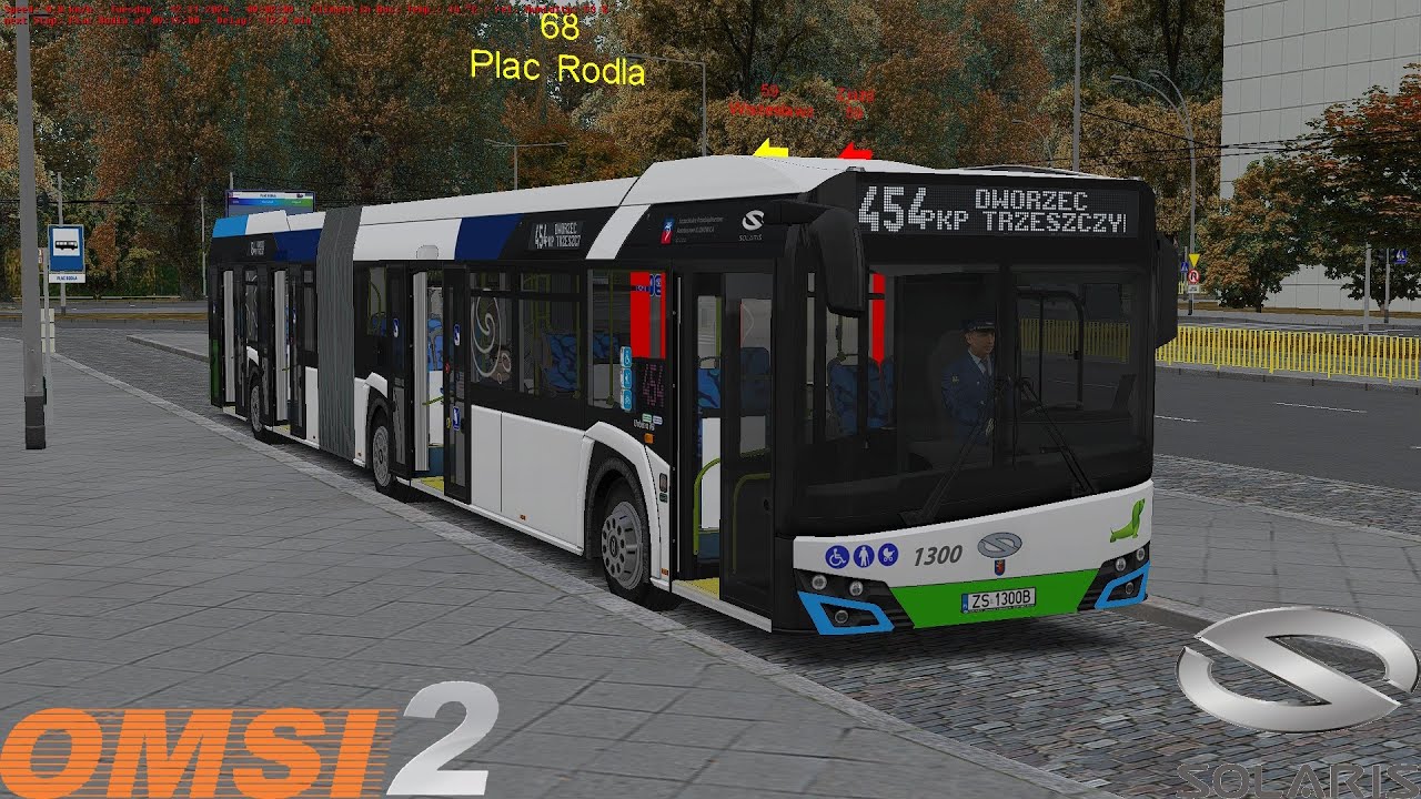 Omsi 2 - Fikcyjny Szczecin - Line 454 - Solaris Urbino 18 IV
