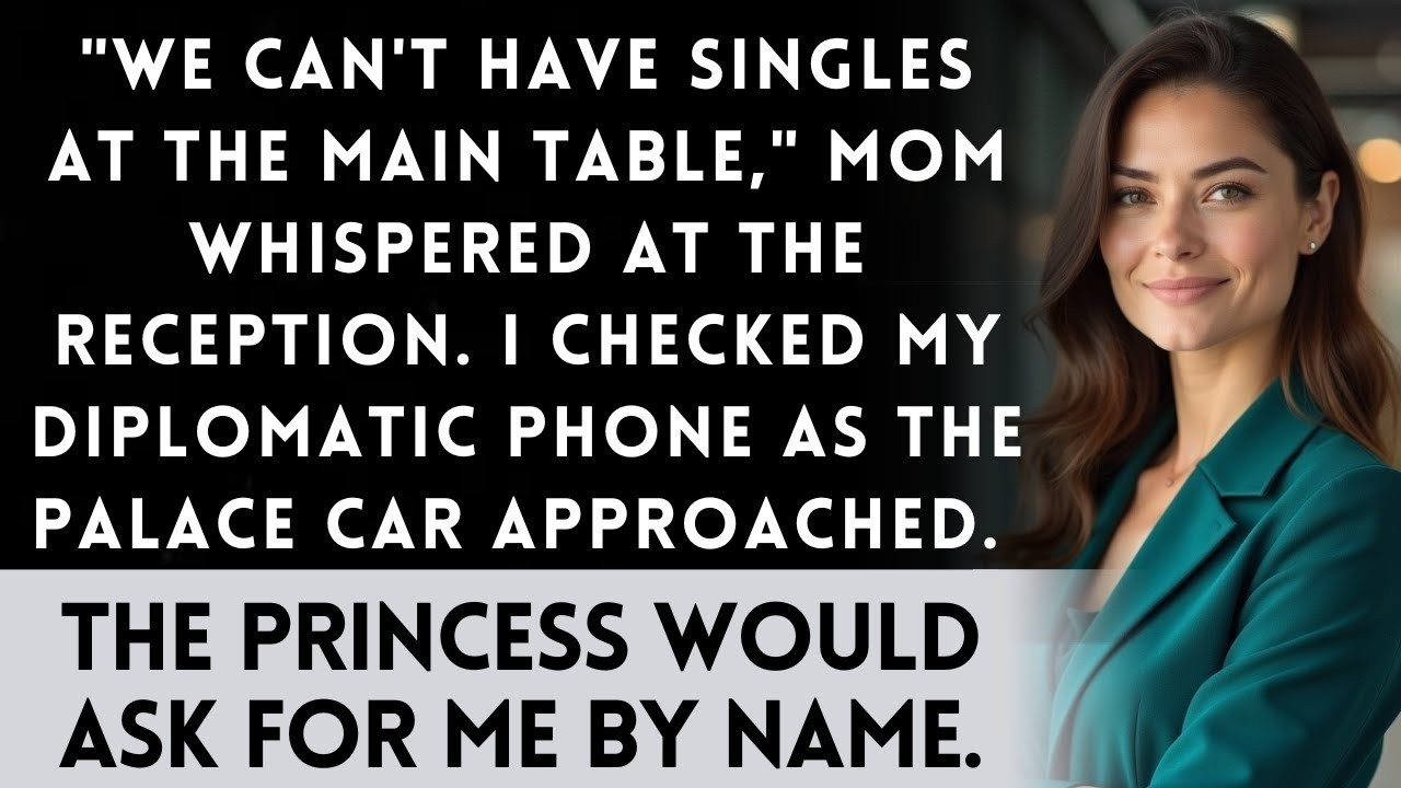 At Sister's Wedding, They Seated Me By The Kitchen—Then The Royal Guest Arrived