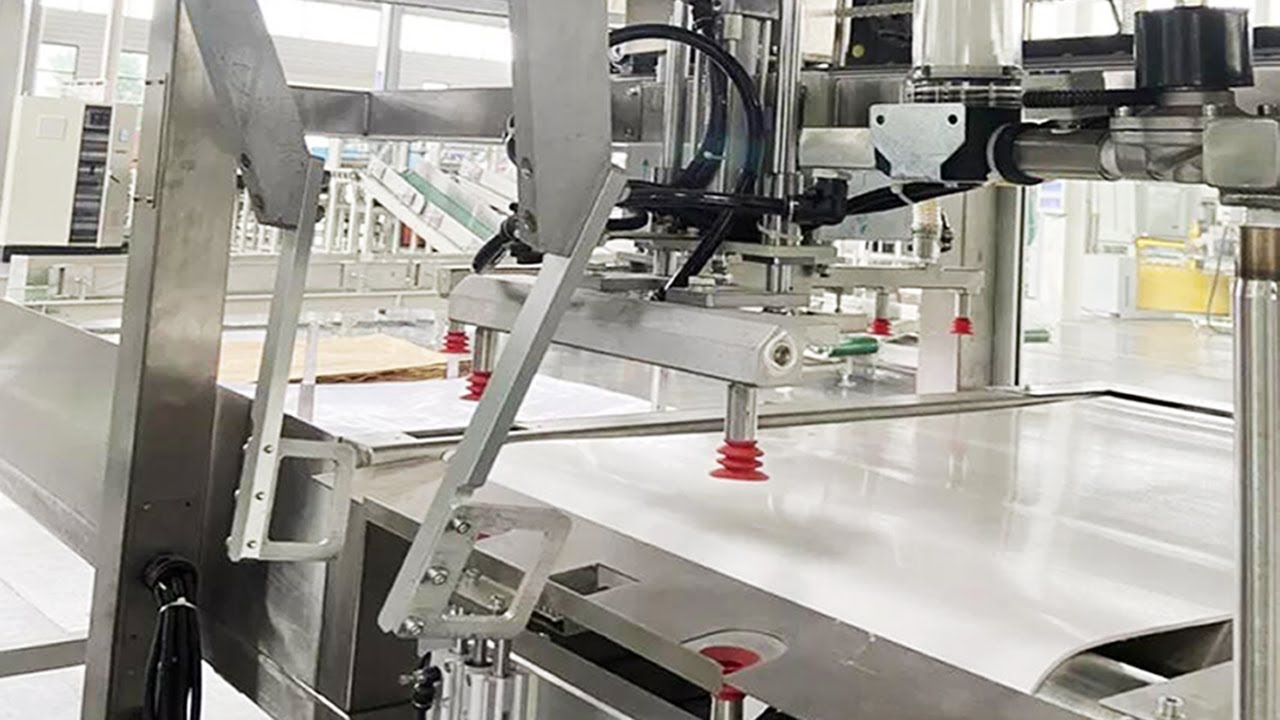 valve bags filling packaging palletizing line F&uuml;llmaschine f&uuml;r Ventils&auml;cke