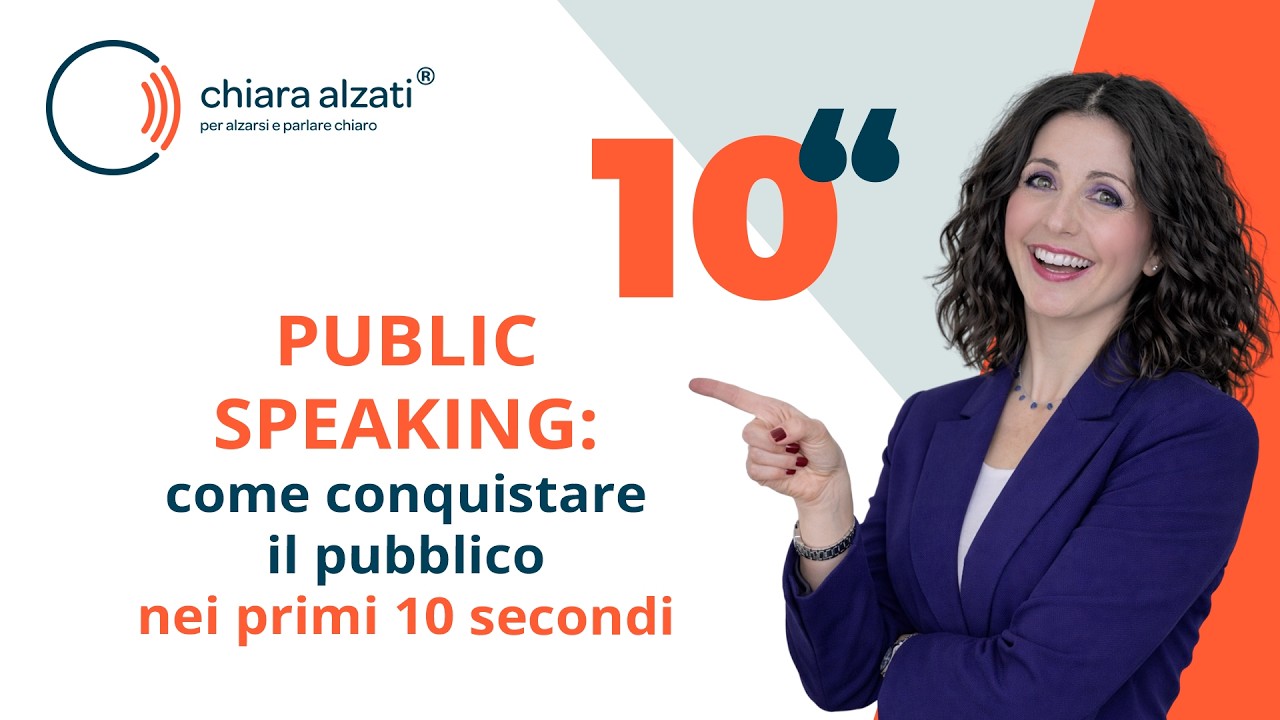 Public Speaking: come conquistare il pubblico nei primi 10 secondi