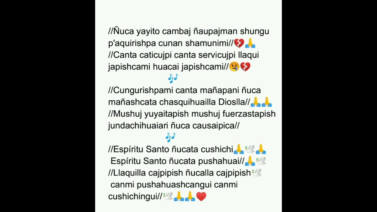 Ñuca Yayito Shungu P'aquirishpa Ñuca Shamuni Manantial Riobamba 💔🙏🙏♥️