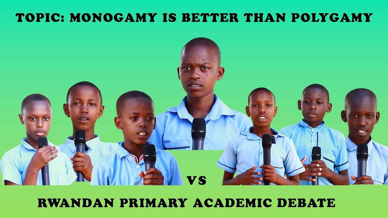 PRIMARY ACADEMIC DEBATE. (Monogamy is better than Polygamy) with INDAHIGWA BRILLIANT ACADEMY