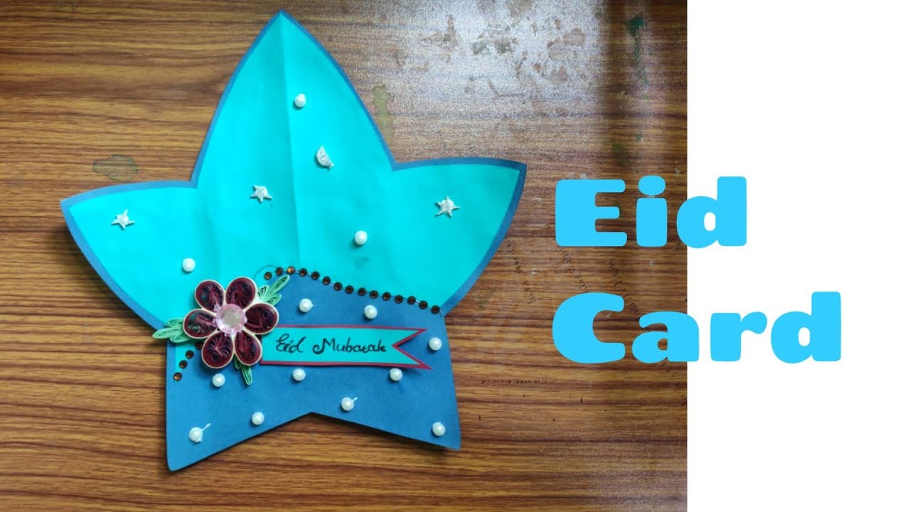 How to make eid card/Diy pop-up eid card/handmade card for eid