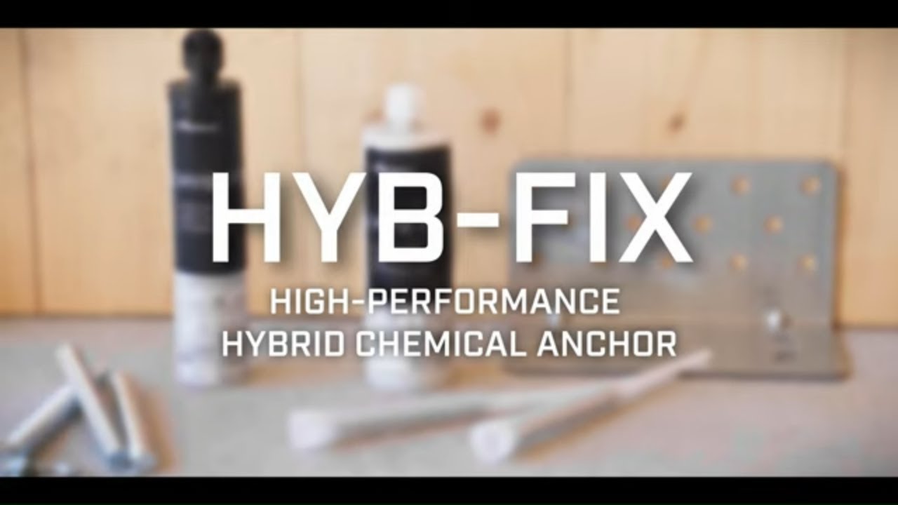High performance hybrid chemical anchor - HYB-FIX - Rothoblaas