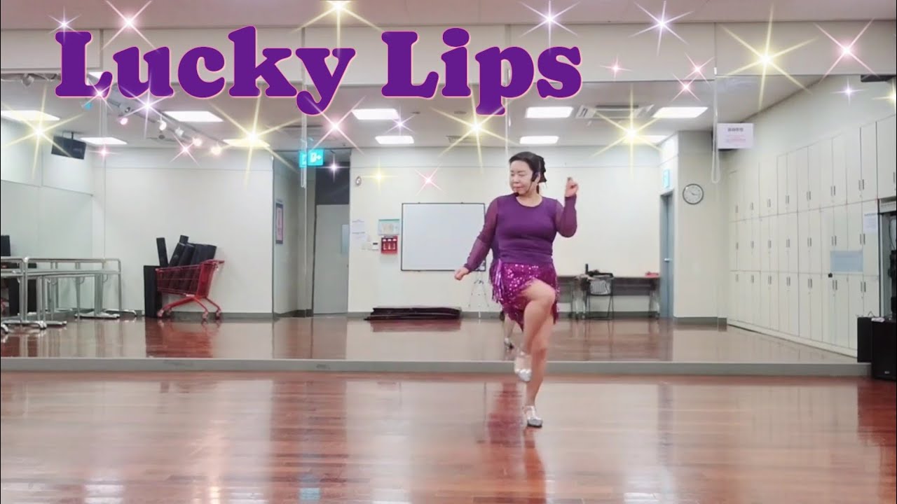 Lucky Lips. #dance #시니어라인댄스 #건강댄스 #치매예방 #치매예방댄스