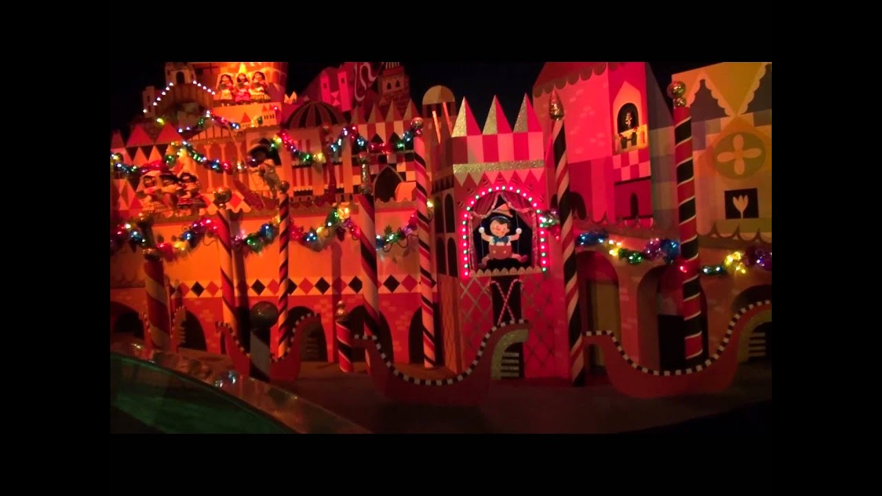 It's a Small World Holiday in HD at Disneyland