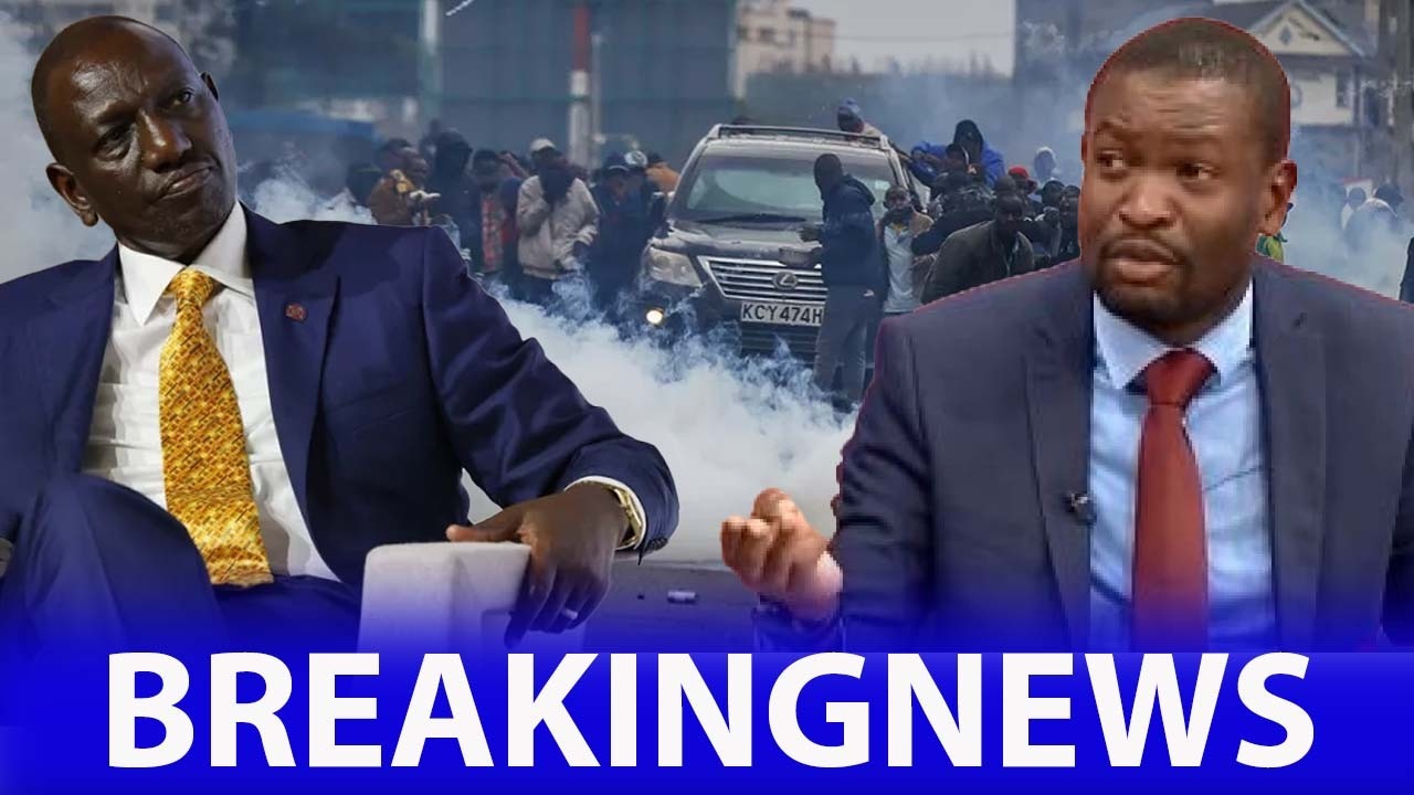 Breaking News from Edwin Sifuna. Kenya is shaking. 