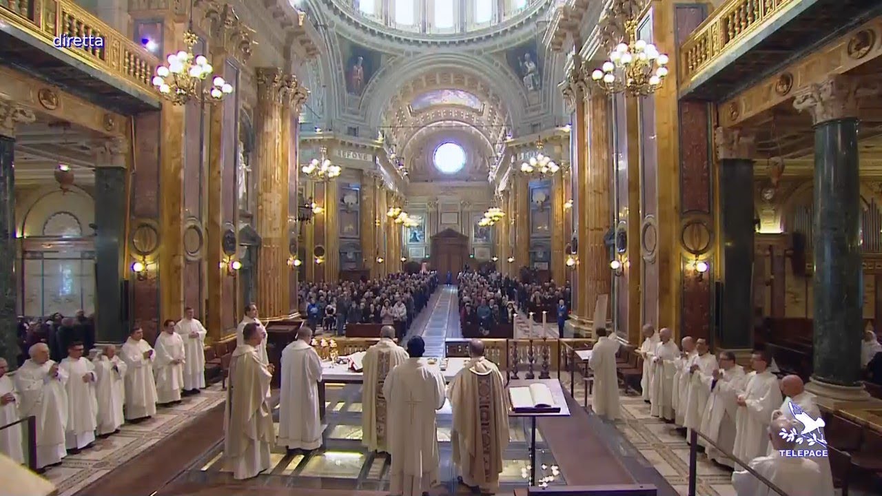 Holy Mass on the Feast of St. John Bosco, from Basilica of Maria Ausiliatrice, Turin 31 January 2020