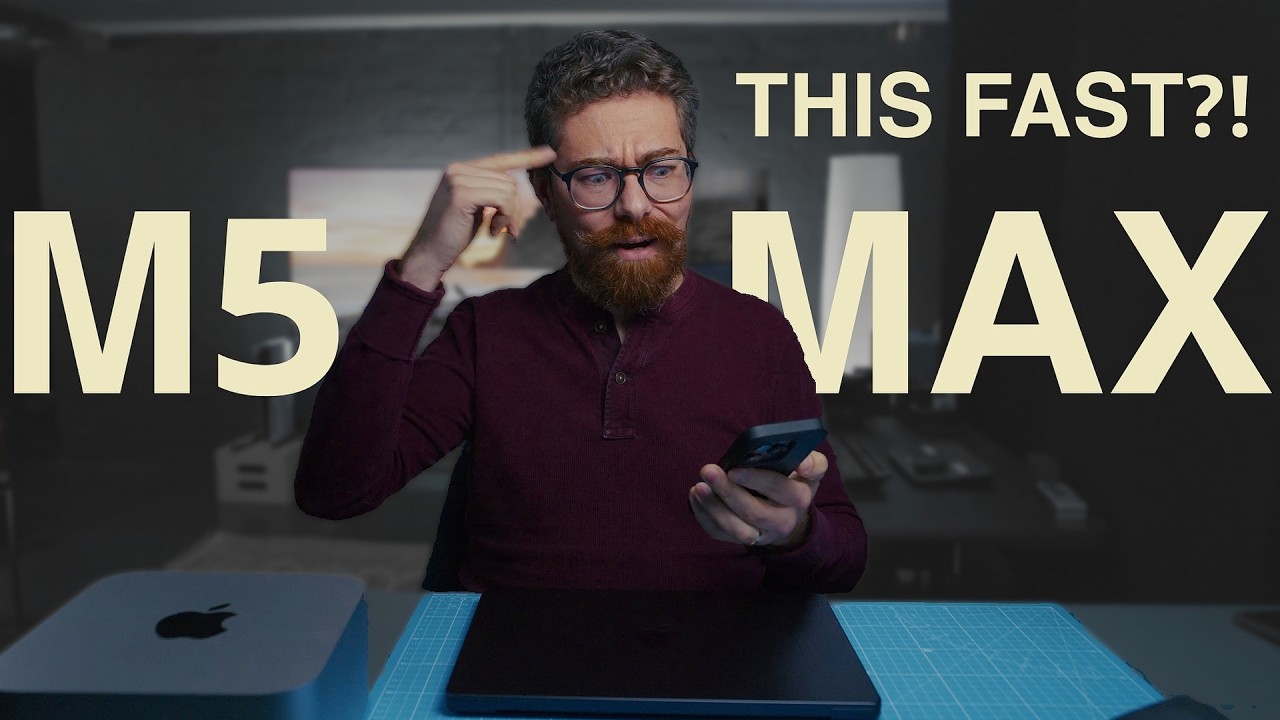 MacBook Pro M5 Max против Davinci Resolve 8K BRAW
