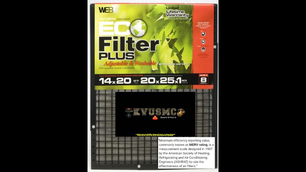 WEB Eco Filter Plus Electrostatic Filter For HVAC Review After 5 Years & Cleaning By KVUSMC