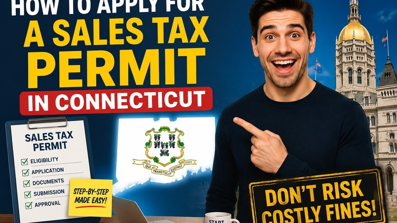 How to apply for a sales tax permit in Connecticut