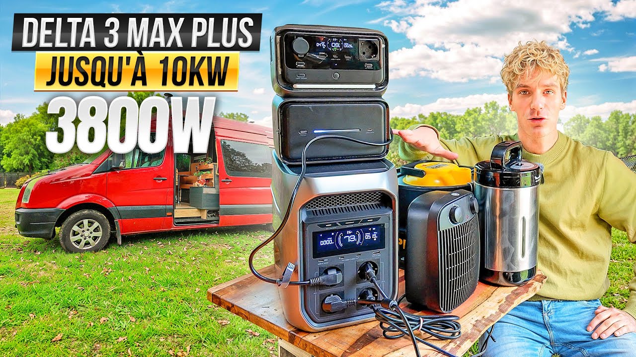 J’ai testé la nouvelle batterie EcoFlow DELTA 3 MAX PLUS : une vraie révolution ! 🔋