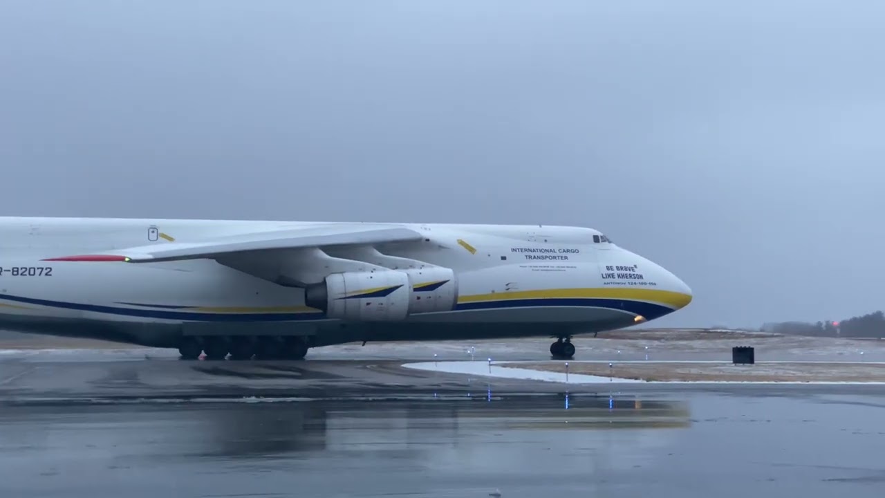 Antonov arrival
