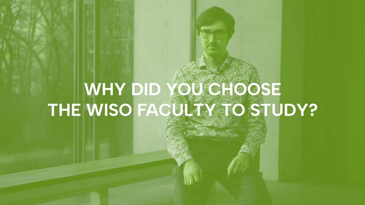 WiSo Alumni Portrait - Data and society, how do they fit together?