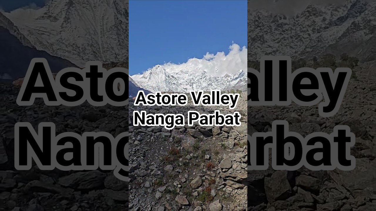 Astor Valley, Rama Lake, Nanga Parbat view
