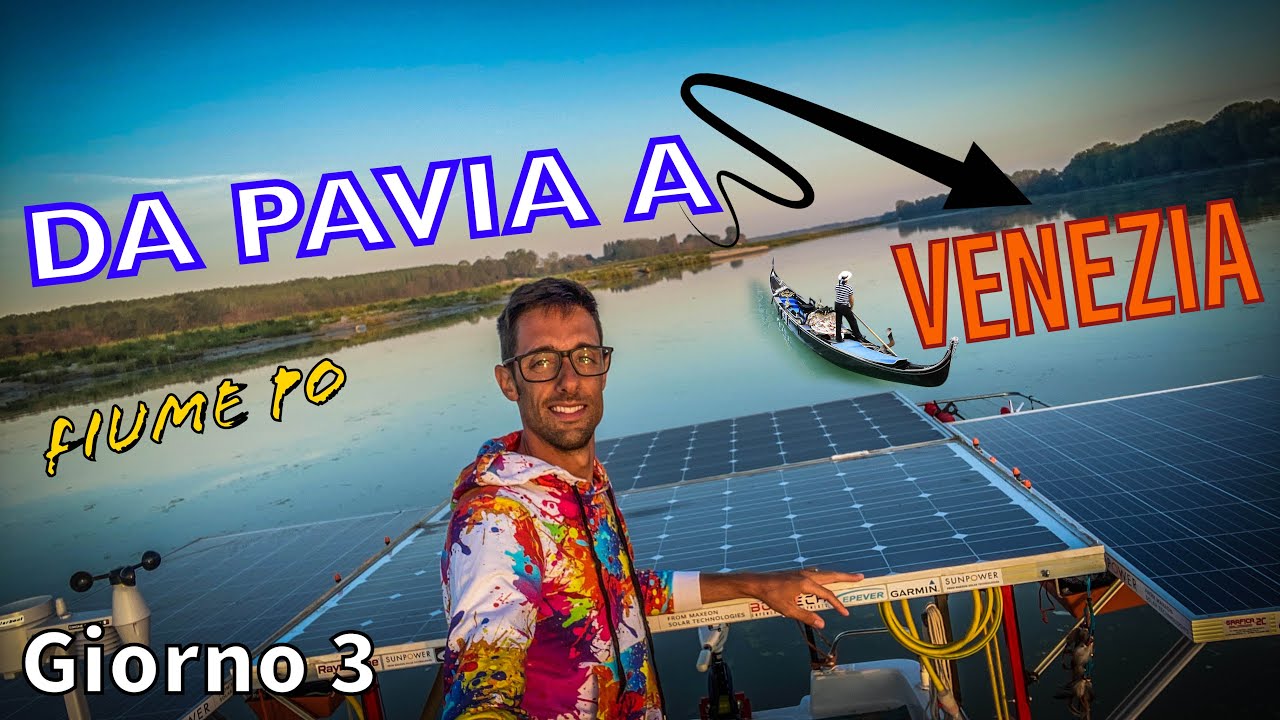 EP3 - NAVIGAZIONE SUL PO 445 KM IN SOLITARIA