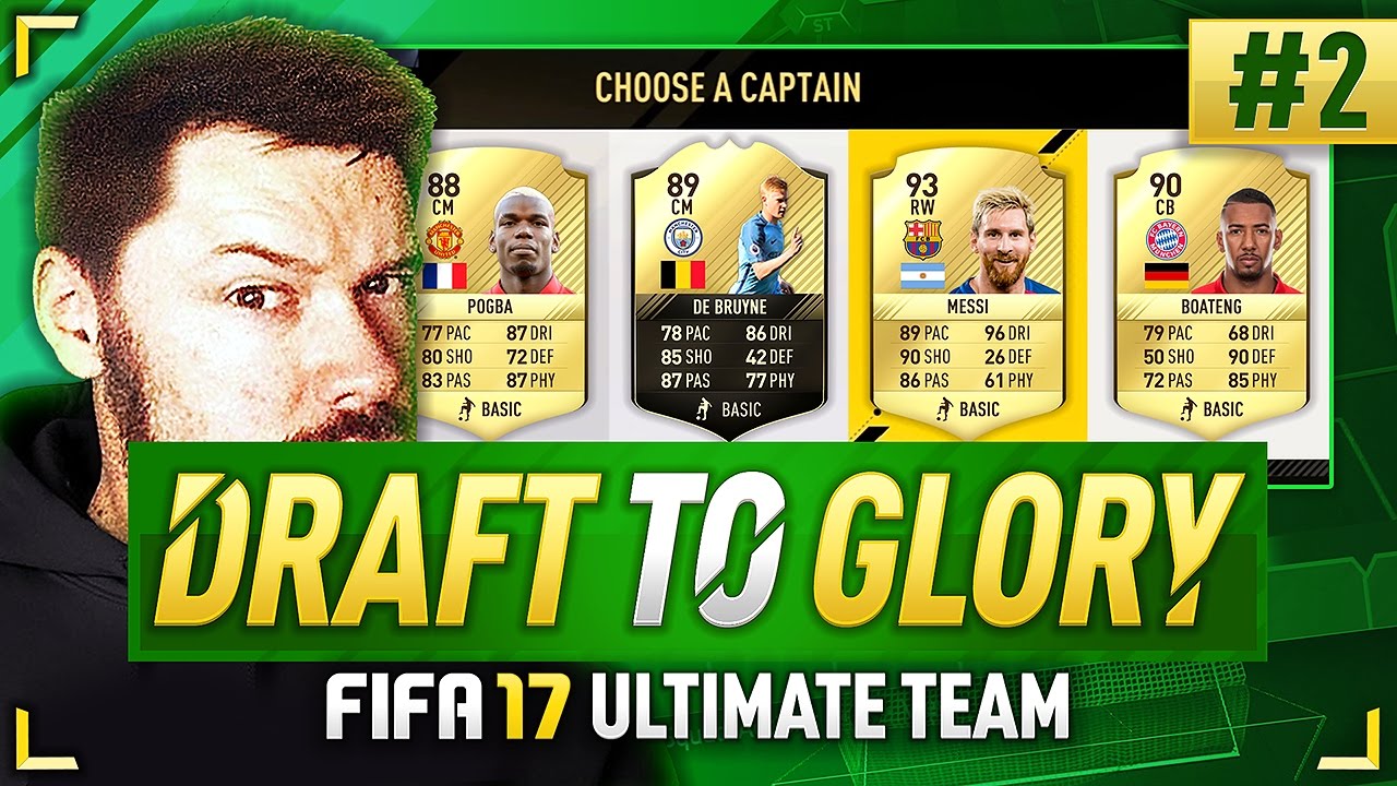 MY FIRST DRAFT WIN! - #FIFA17 DRAFT TO GLORY #2