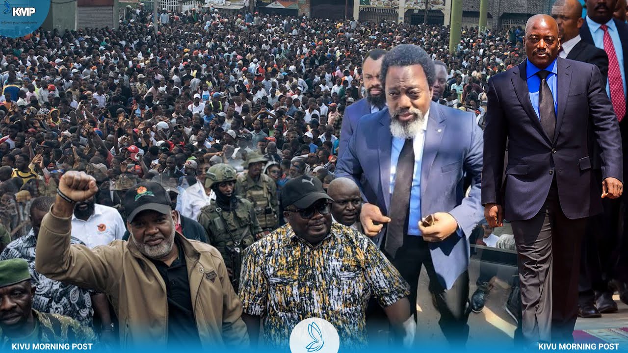 RDC : JOSEPH KABILA ACCUEILLI PAR L'AFC-M23 NANGAA À GOMA, GUERRE DÉCLARÉE VS TSHISEKEDI ?