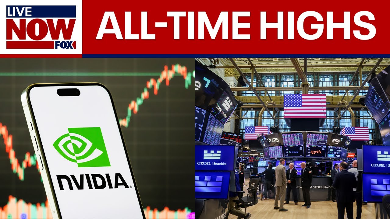 Stocks hit record highs as Nvidia to invest $100B in OpenAI | LiveNOW from FOX