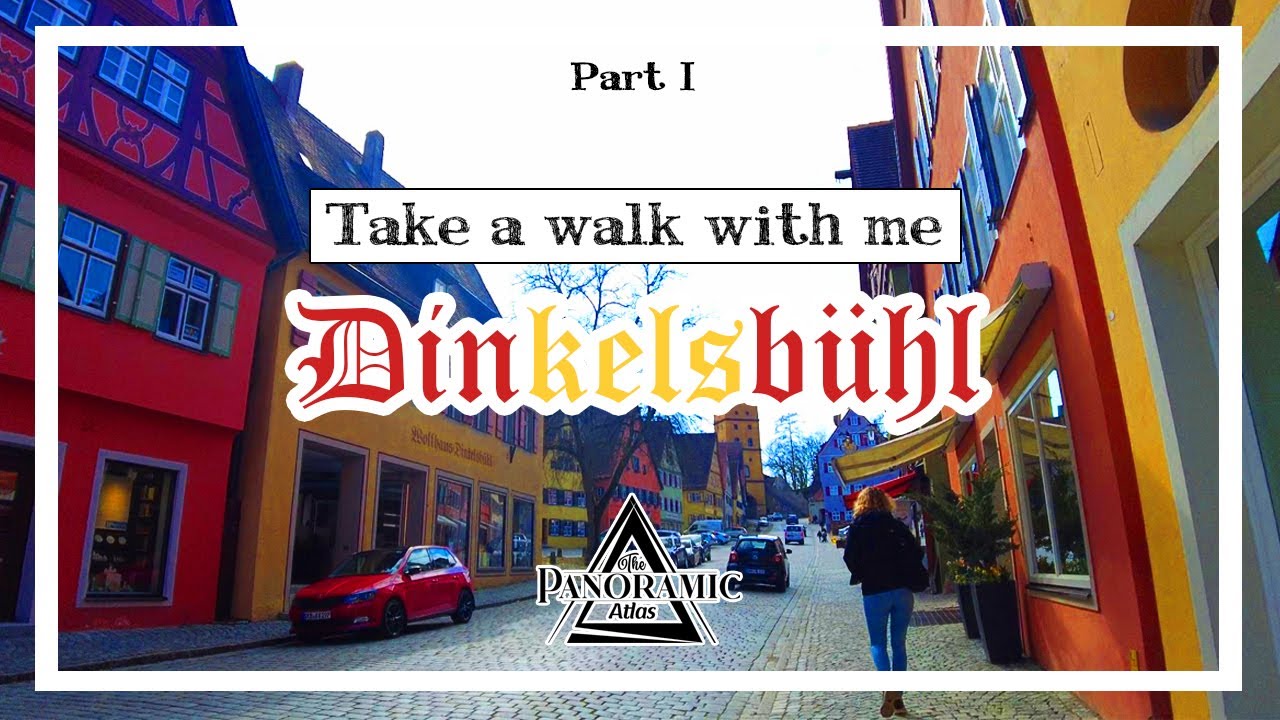 Take a Walk with me - Dinkelsbühl (Part 1) - (4K)