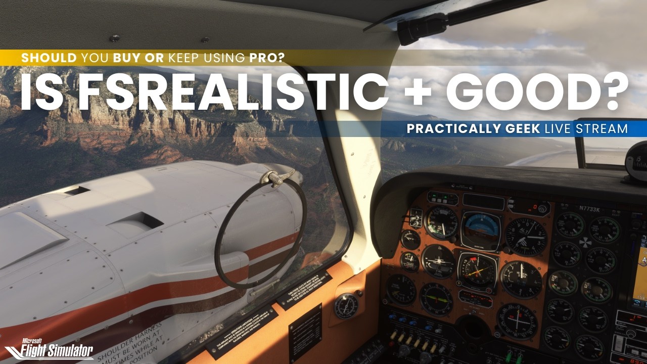 Is FSRealistic + any GOOD? | Live Review & Flight | Microsoft Flight Simulator 2024 [Live Stream]