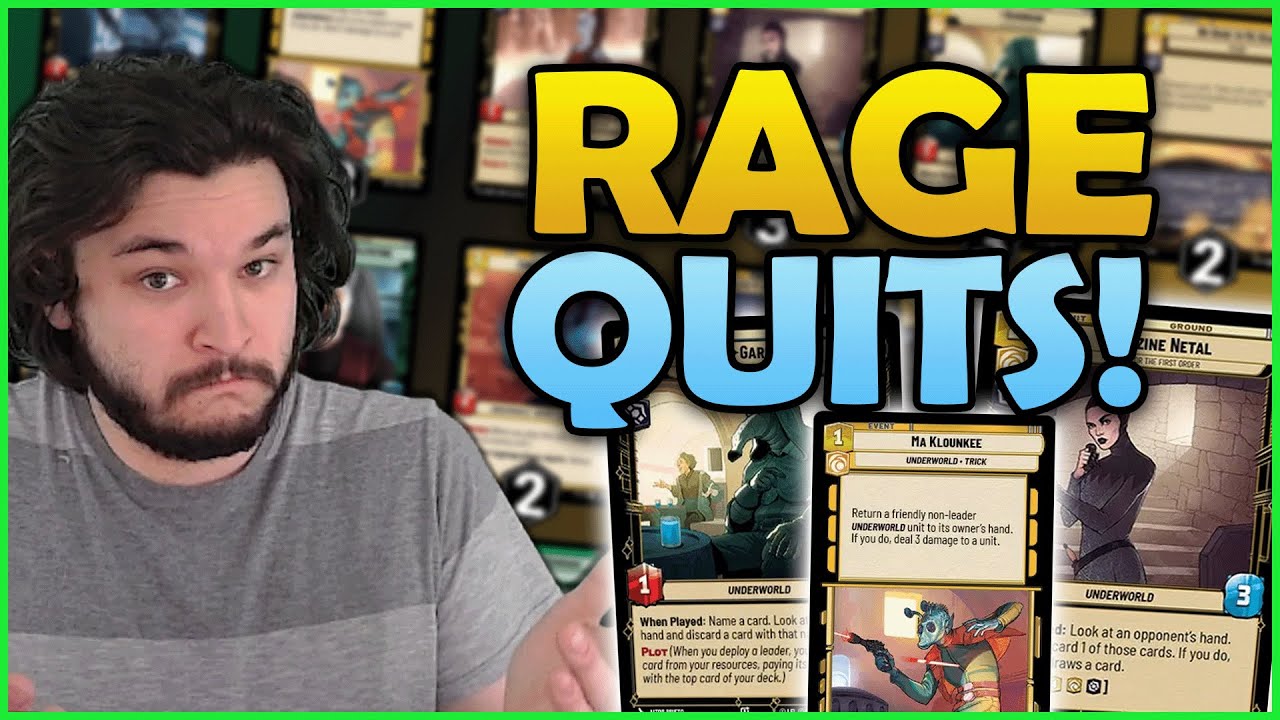 MAKING OPPONENTS RAGEQUIT With Palpatine Yellow! | Star Wars Unlimited