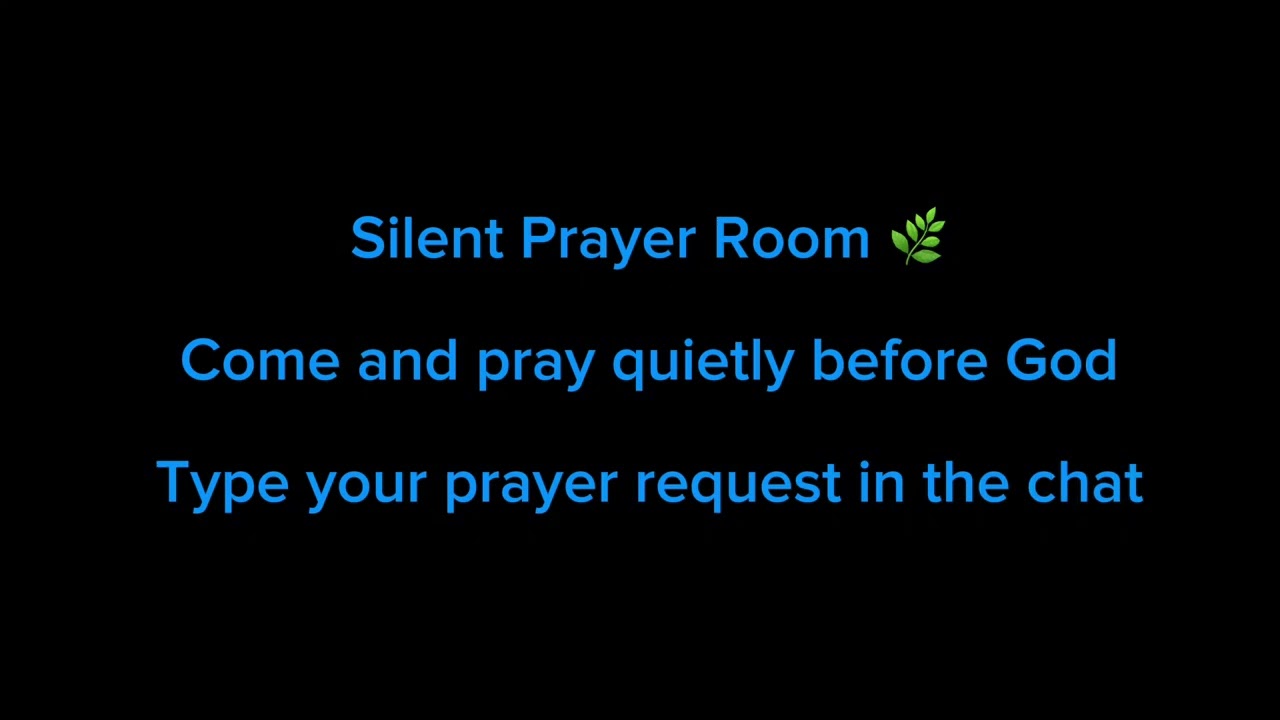 Quiet Time With God | Come Pray With Me | Silent Prayer Room | Scripture & Prayer Live  #Restoration
