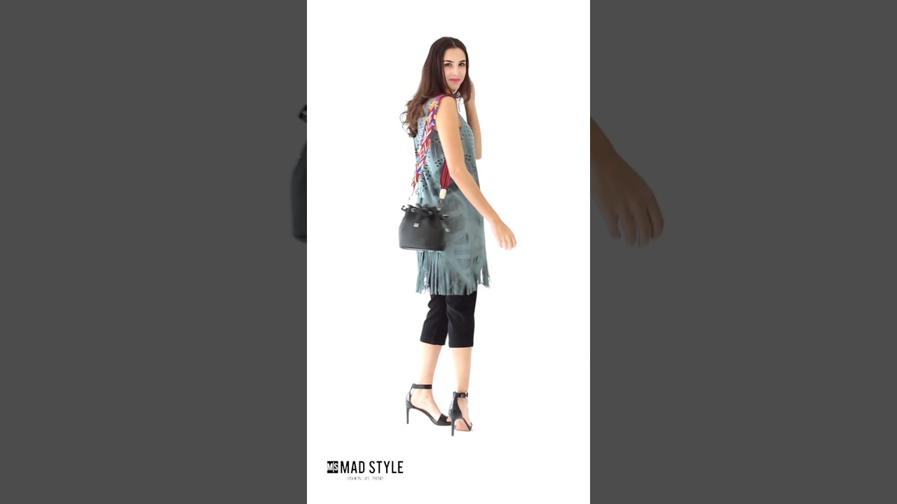 Die Cut Micro Suede Pullover Top - Mad Style