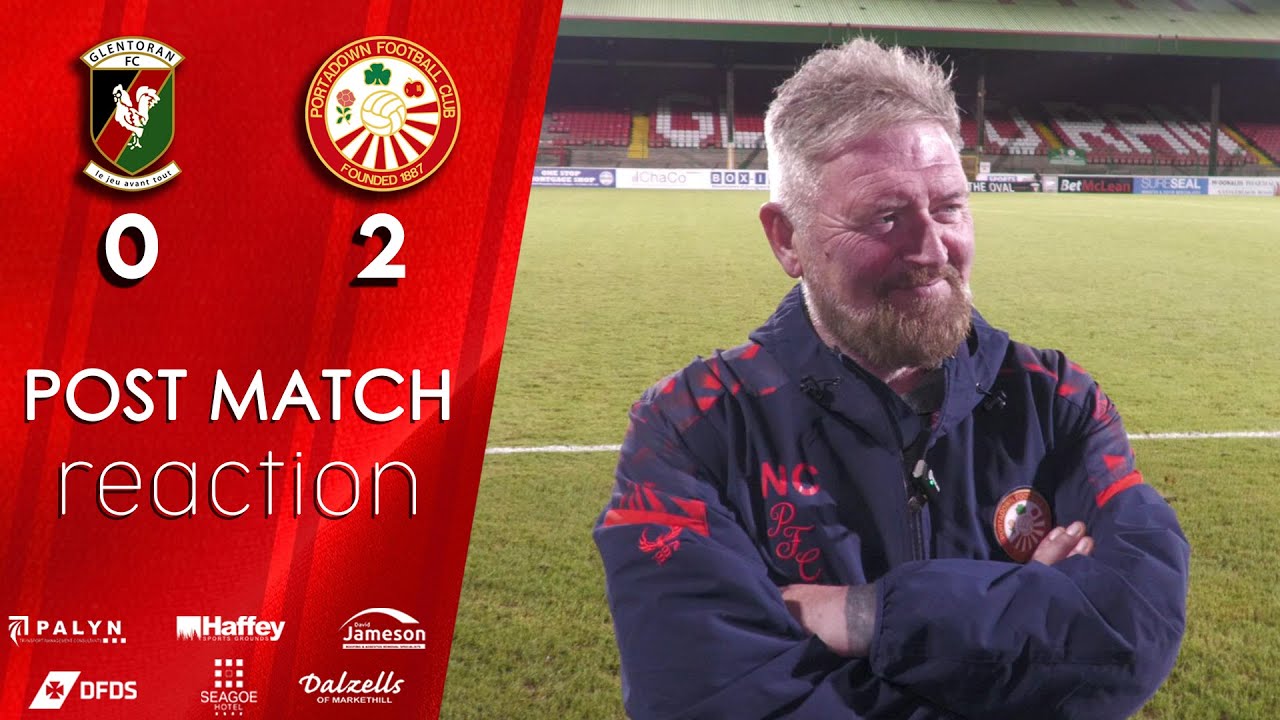 Niall Currie Post Match Interview | Glentoran | 16/11/24