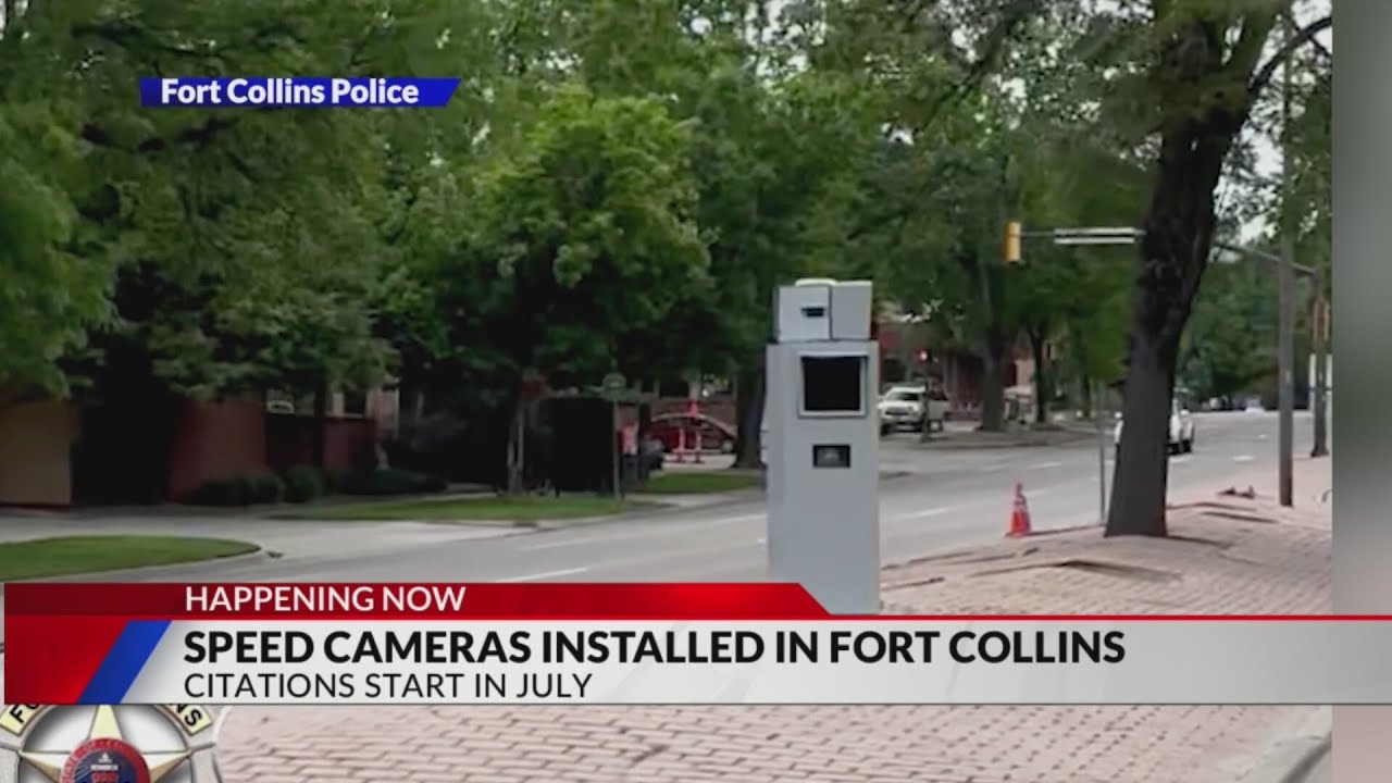 Speed cameras installed in Fort Collins, citations start in July