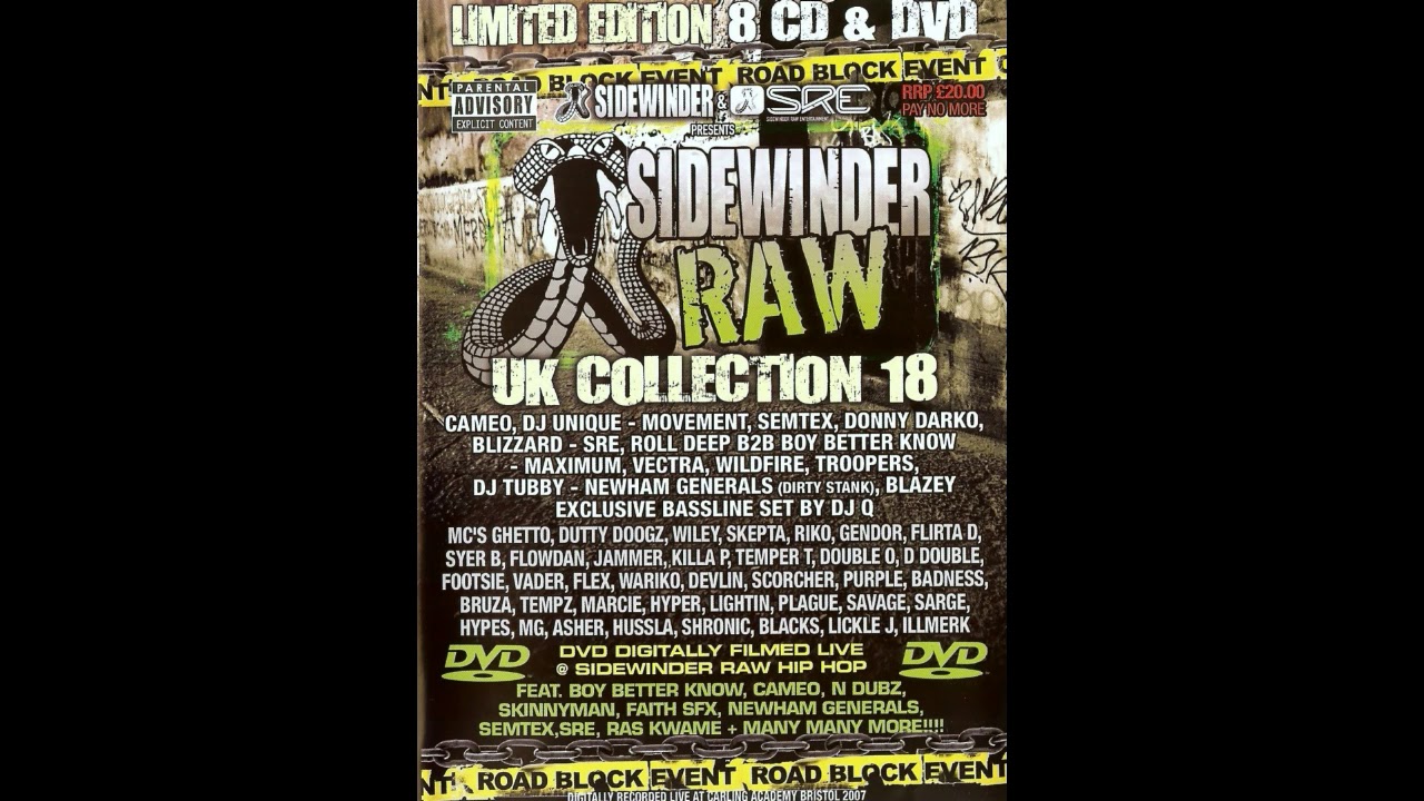 Sre Vectra Pyro Radio Show - Sidewinder UK Collection Vol 18