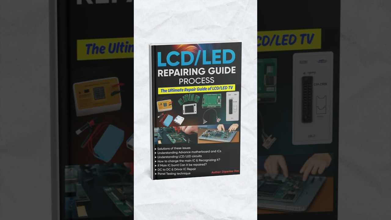 LCD LED Repairing Book by Xpert Technician