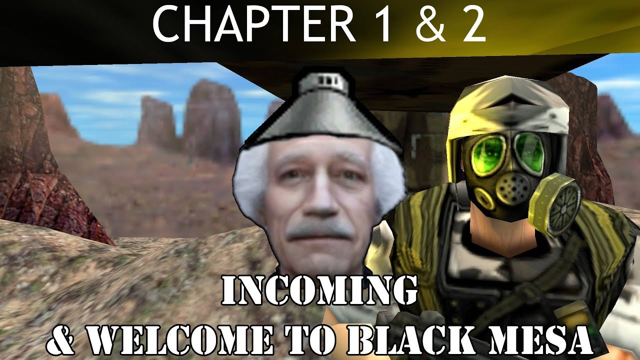 Half-Life Opposing Force: Sounds Replaced With My Voice - Incoming & Welcome to Black Mesa