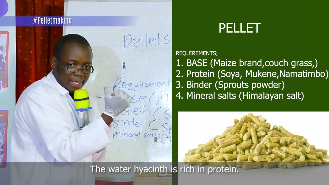 PELLETS MAKING IN THE GREAT SUNDOWNER 5 & 6 2021 WITH OMUKENKUFU NYANZI JULIUS