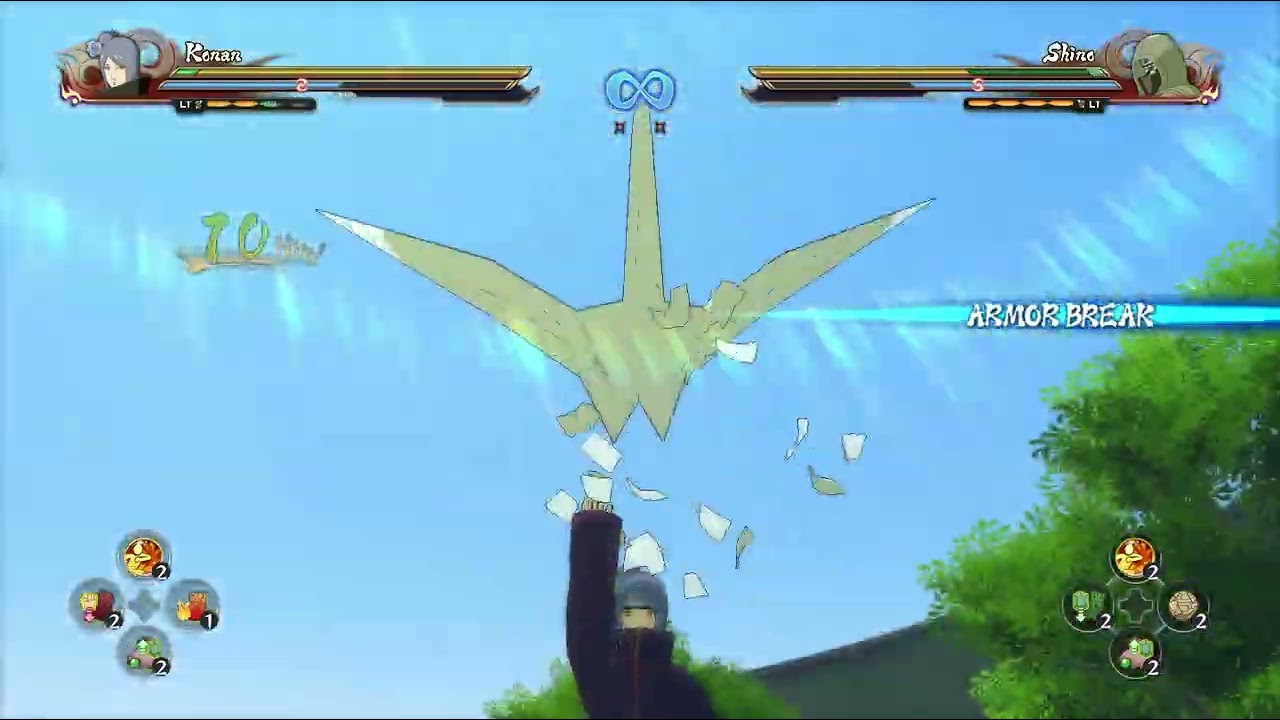 📄 Konan vs Shino | Paper Master vs Insect Strategist | Jump Force Battle