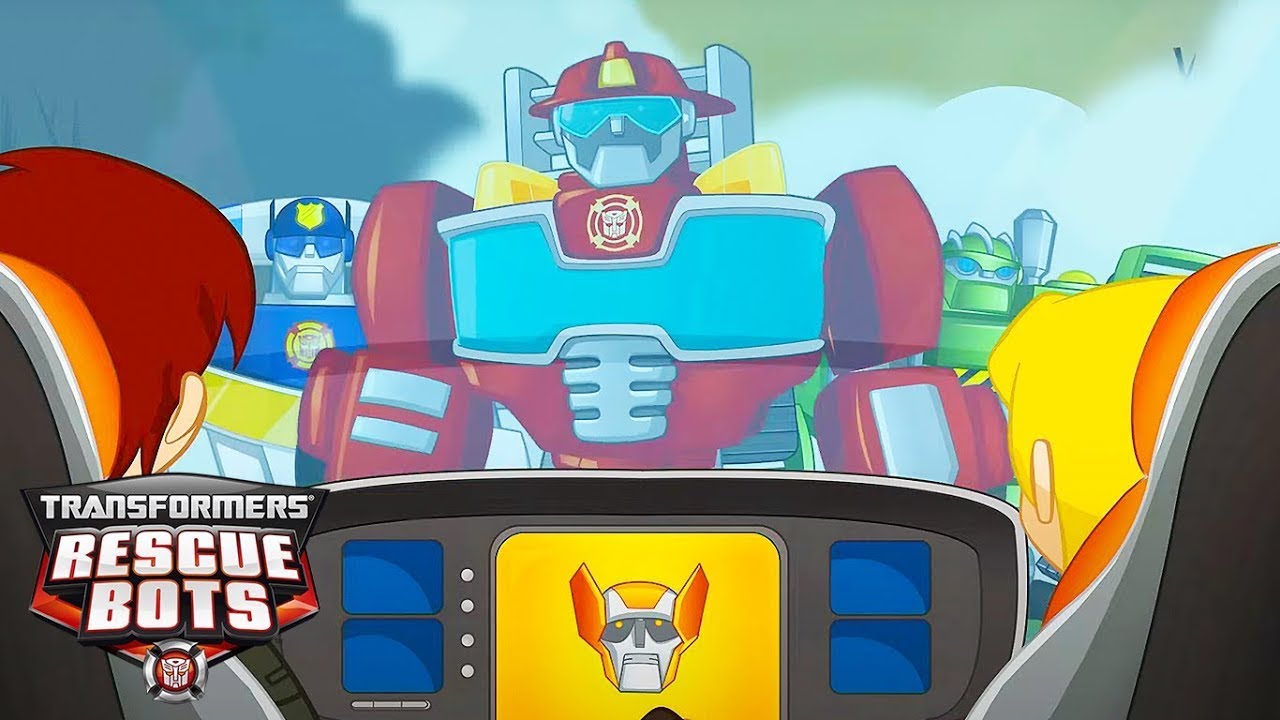 Rescuing Chase! | Transformers: Rescue Bots | Cartoons for Kids | Transformers Junior