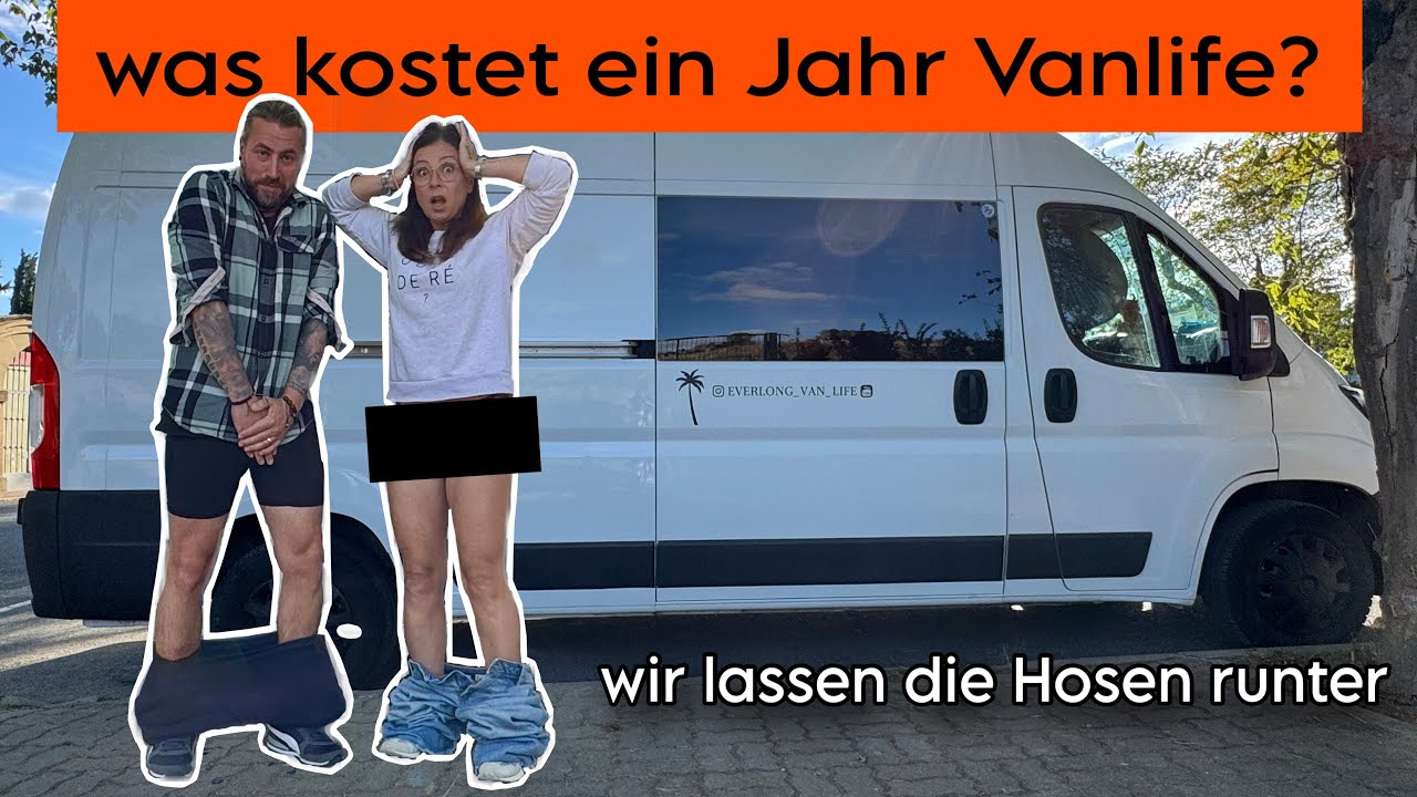 ECHTE Vanlife Kosten🚐💸 | So viel geben wir WIRKLICH im Monat aus! Leben im Wohnmobil 2025