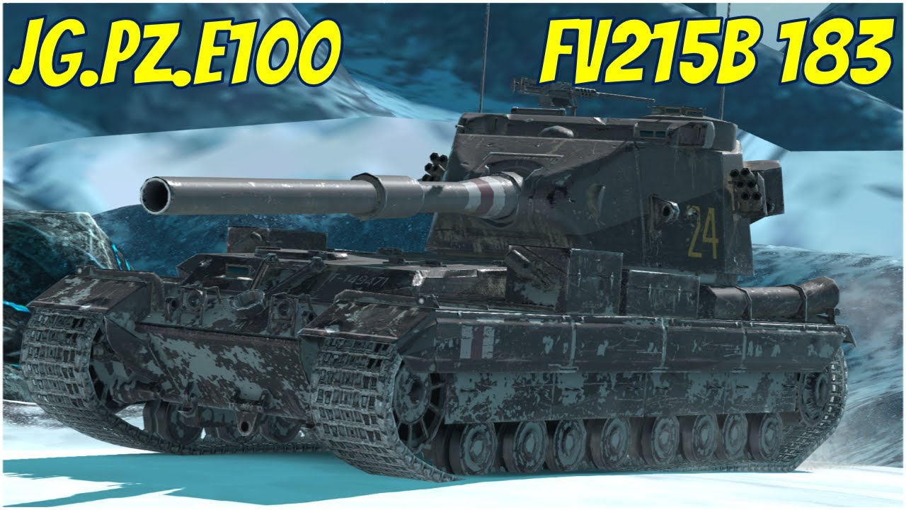 FV215b 183 & Jg.Pz.E100 ● WoT Blitz