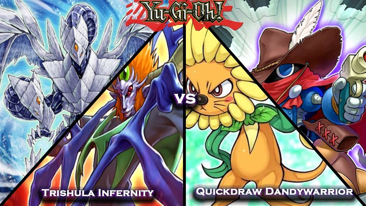 Yu-Gi-Oh! Retro Duel #40 Trishula Infernity (2010) vs. Quickdraw Dandywarrior (2010) - YGOPRO Duels
