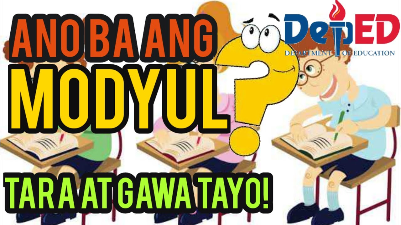 Paano gumawa ng Modyul?|Tara gawa Tayo