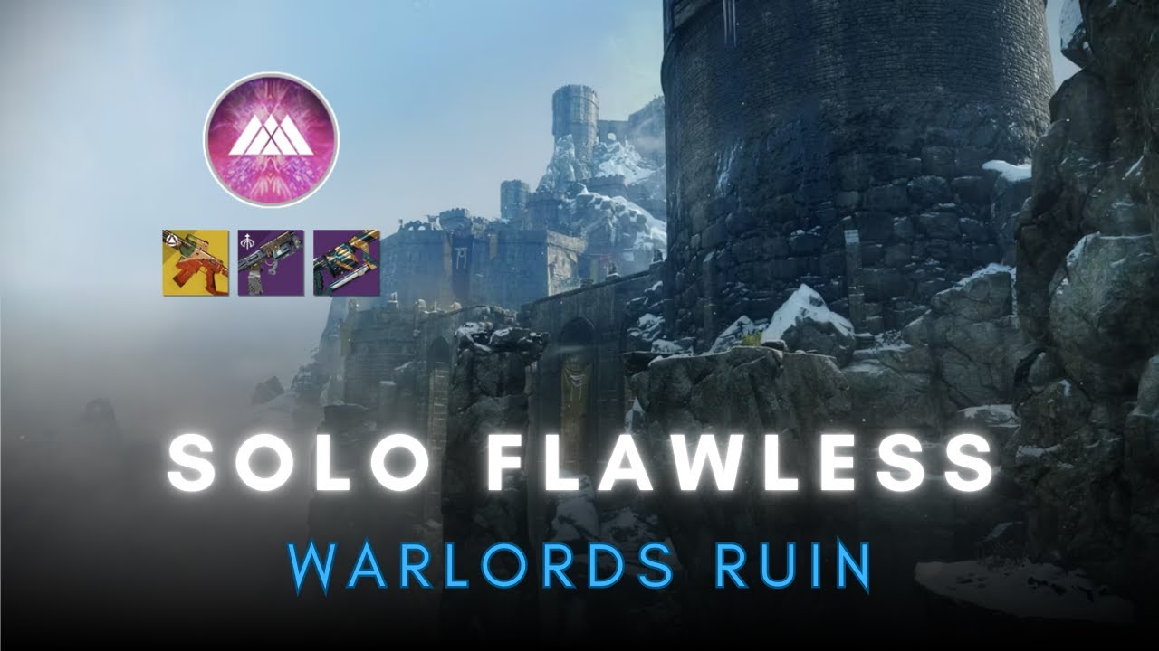 Solo Flawless - Warlords Ruin - Prismatic Warlock [Destiny 2]