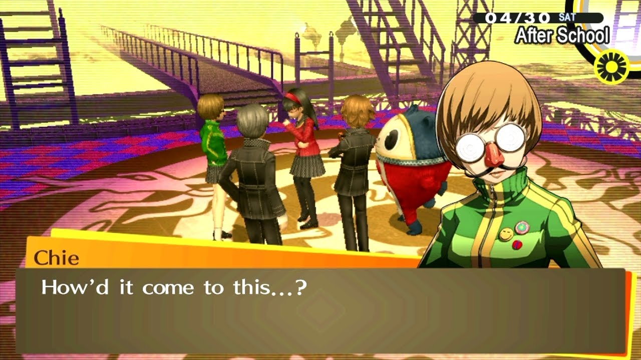 [HD] [PS Vita] Persona 4 Golden - Investigation Team Social Link [Fool] Rank 2