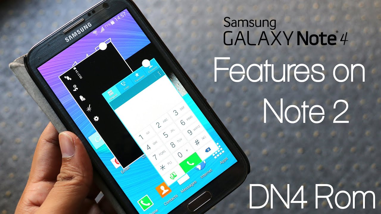 Galaxy Note 4 Features on Note 2 - DN4 Rom : How to Install