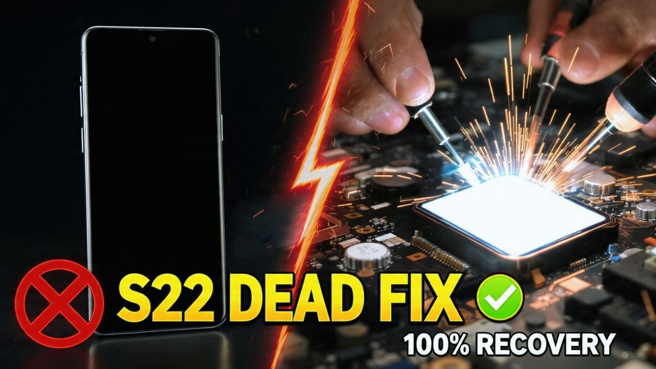 Samsung S22 / S23 / S24 / S25 Dead Phone Repair 🔥 100% Full Recovery Success 📱