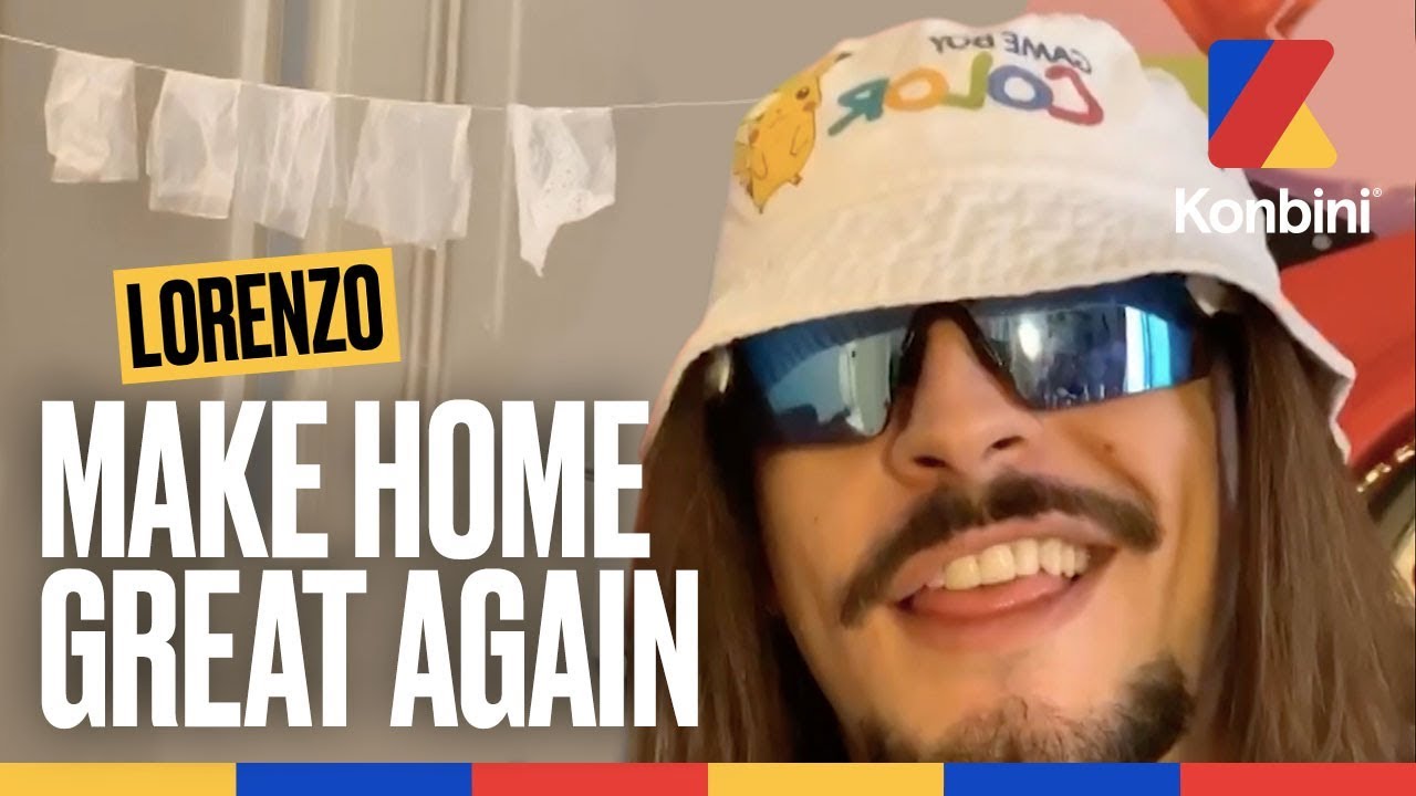 Lorenzo - Ce geeeenre de confinement bien épicé mamène | Make Home Great Again | Konbini