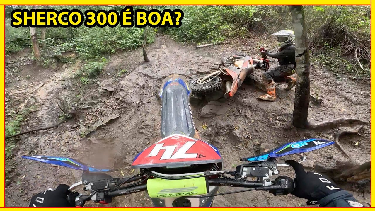 SHERCO 300cc 2T 2024: Primeiras impressoes com a moto do Mario Roman