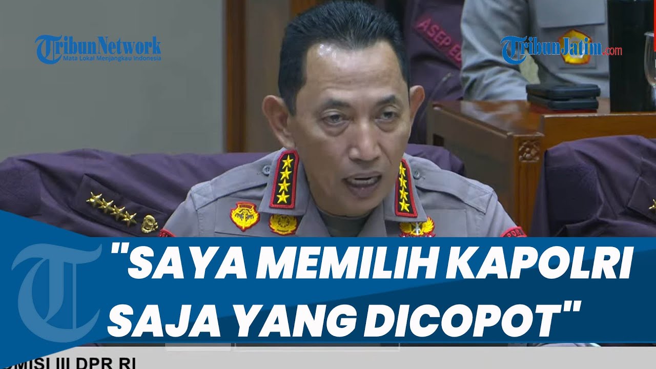Kapolri Menolak Wacana Polisi di Bawah Kementerian hingga DPR Riuh: Lebih Baik Dicopot