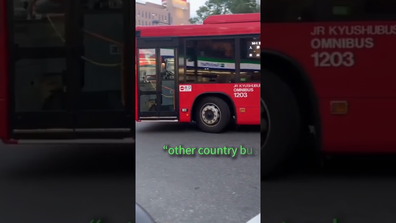 Other country bus vs nepal bus. 😱#shorts #bus