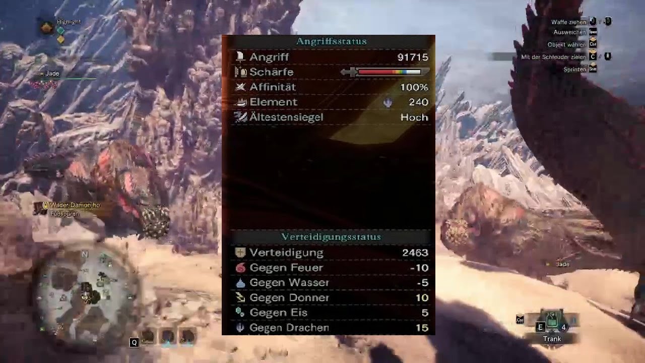 Monster Hunter World Iceborne Cheat Table 2020